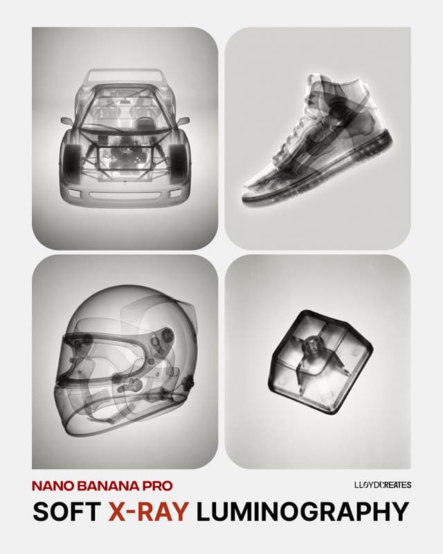 Infographic / Edu Visual - Soft X-Ray Luminography Style Template — output