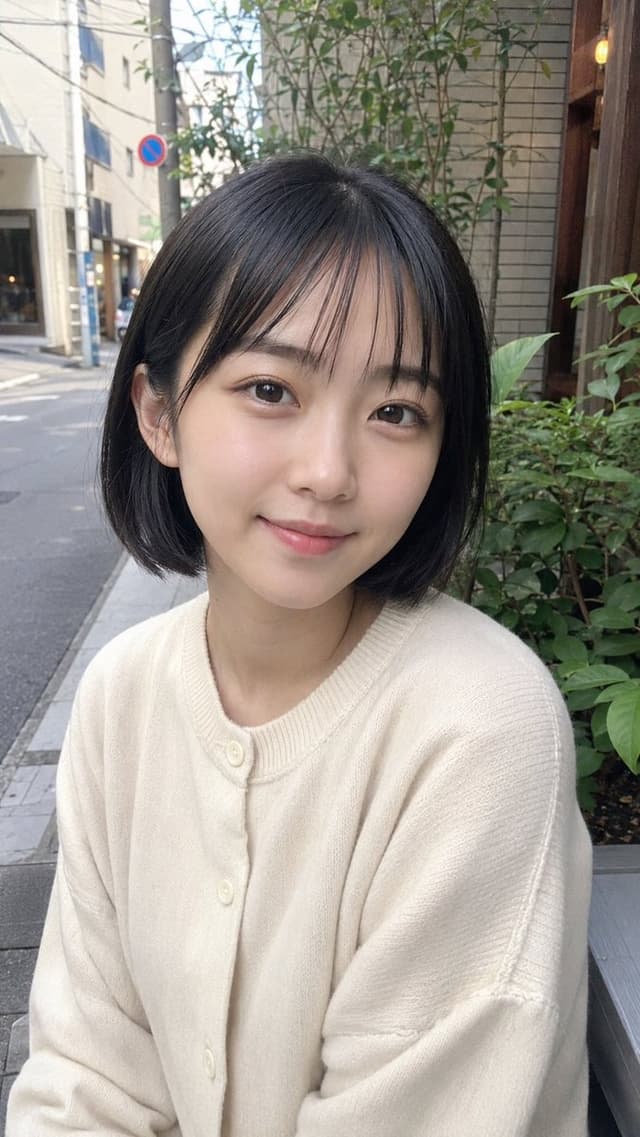 Profile / Avatar - Candid Japanese Street Portrait — output