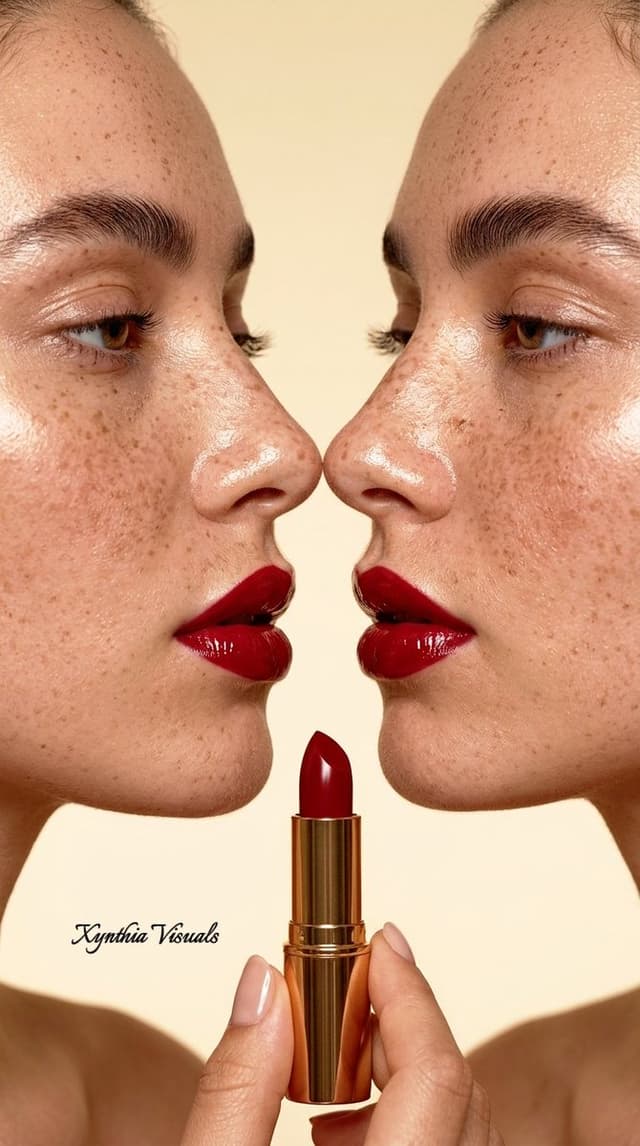 E-commerce Main Image - Macro Beauty Photography Portrait — output