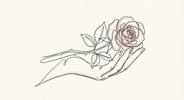 Minimalist Continuous Line Art Illustration — output