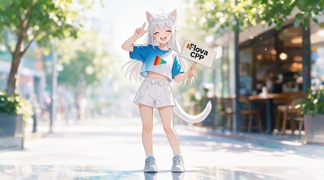 Profile / Avatar - Summer Vibes Character Sign — output