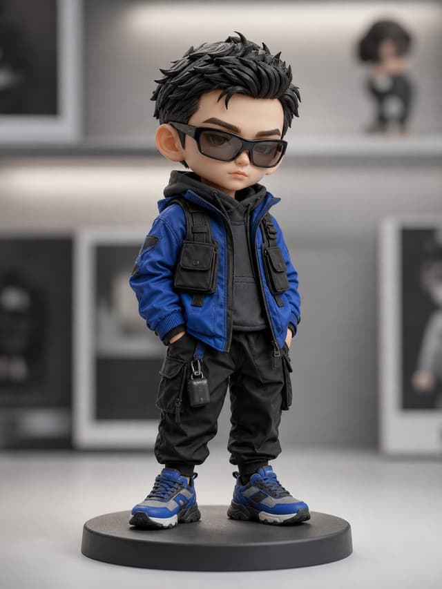 E-commerce Main Image - Chibi Streetwear Collectible Toy — output