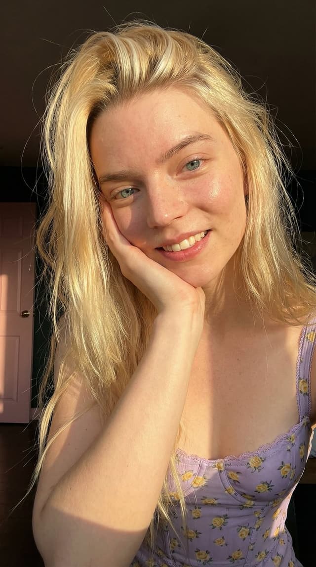 Sun-Kissed Golden Hour Portrait of Anya Taylor-Joy — output