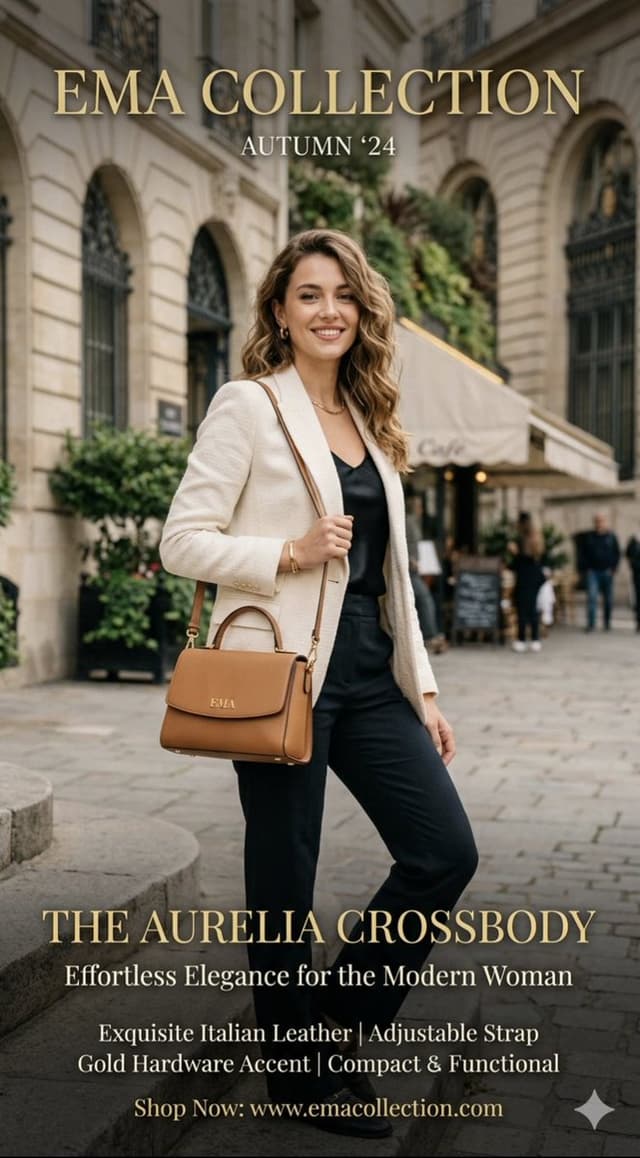 Product Marketing - Parisian Street Fashion Advertisement — output