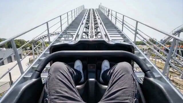 First-Person Roller Coaster with Seasonal Transitions — cover