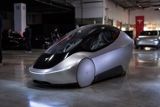 Product Marketing - Photorealistic Tesla Autonomous Prototype — output