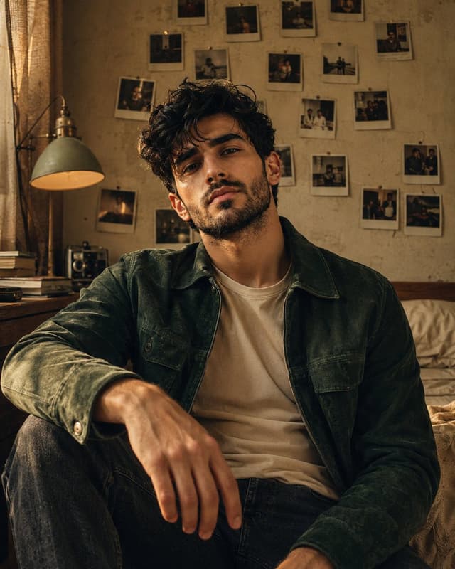 Profile / Avatar - Vintage Bedroom Cinematic Portrait — output