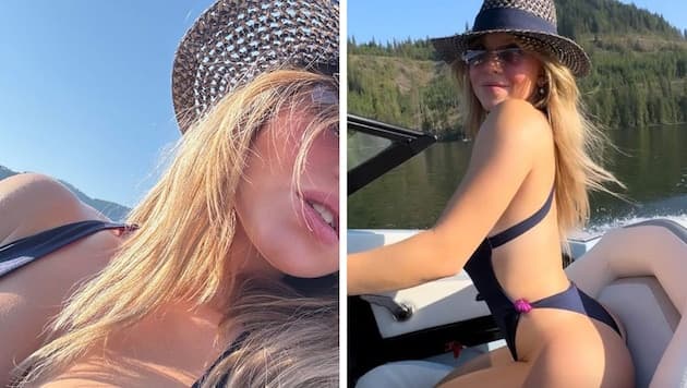 Detailed Cinematic Portrait of Sydney Sweeney on a Boat — output