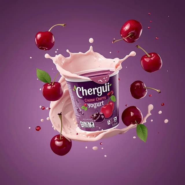 E-commerce Main Image - High-End Commercial Yogurt Product Photography Prompt for Nano Banana Pro — output