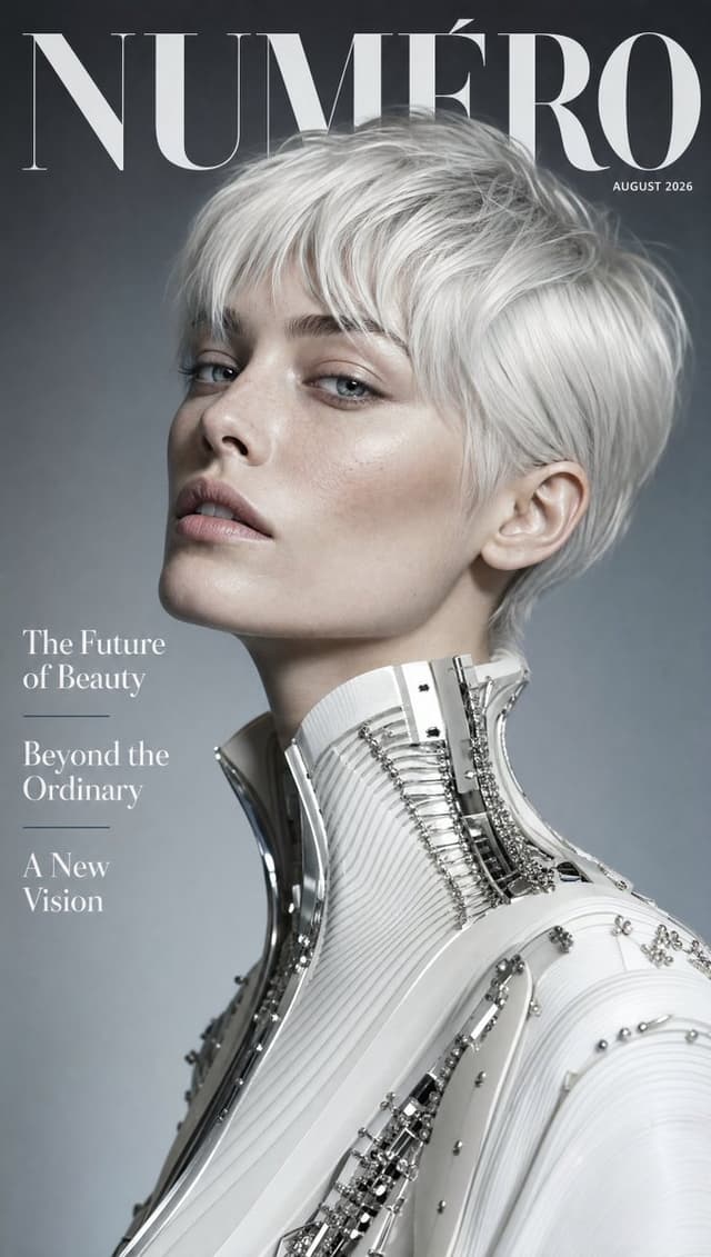 Product Marketing - Futuristic Numero Magazine Cover — output