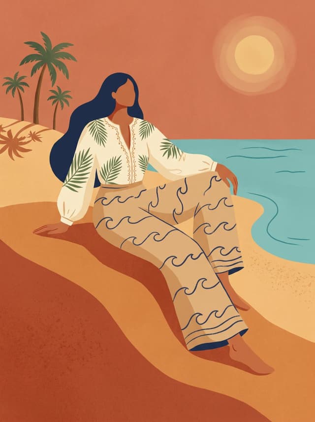 Product Marketing - Egyptian Summer Fashion Illustration — output
