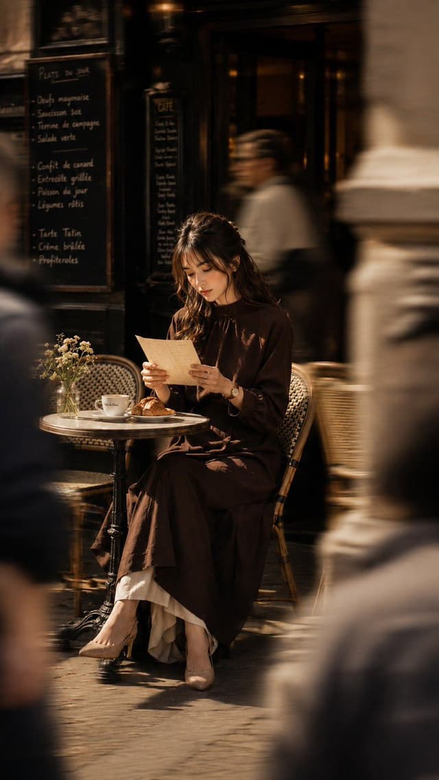 Social Media Post - Parisian Cafe Candid Street Photography — output