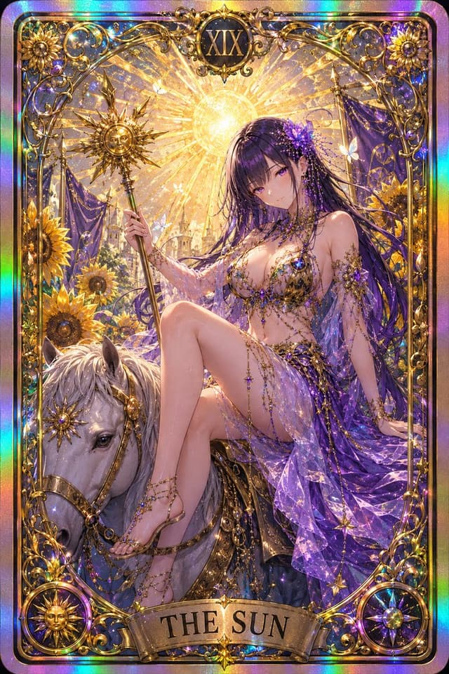 Product Marketing - Gothic Art Nouveau Tarot Card — output