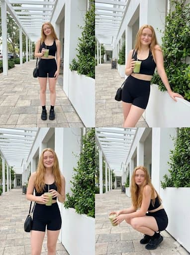 Social Media Post - 2x2 Lifestyle Fashion Collage (Sadie Sink) — output