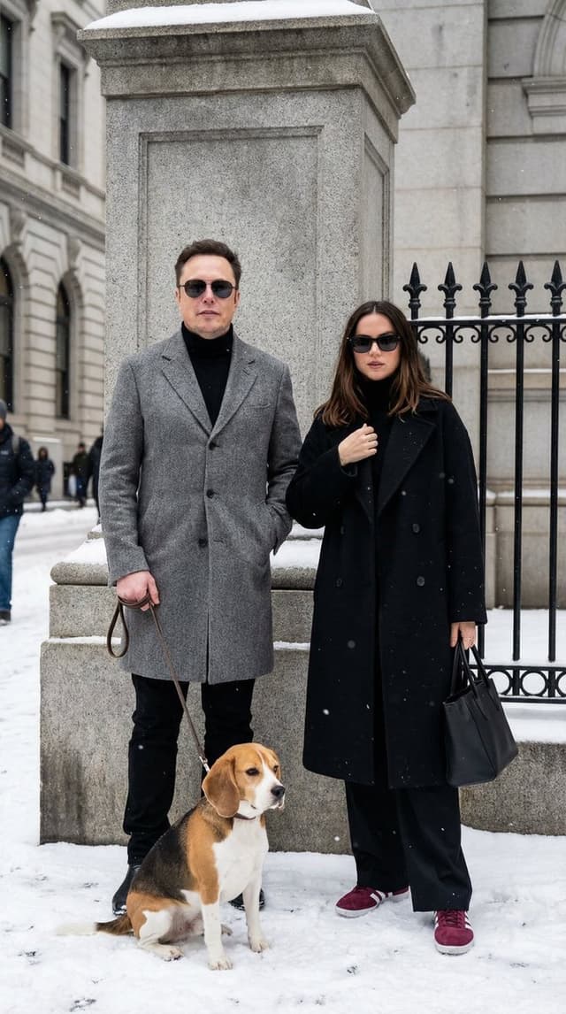 Sophisticated Urban Winter Couple Portrait — output