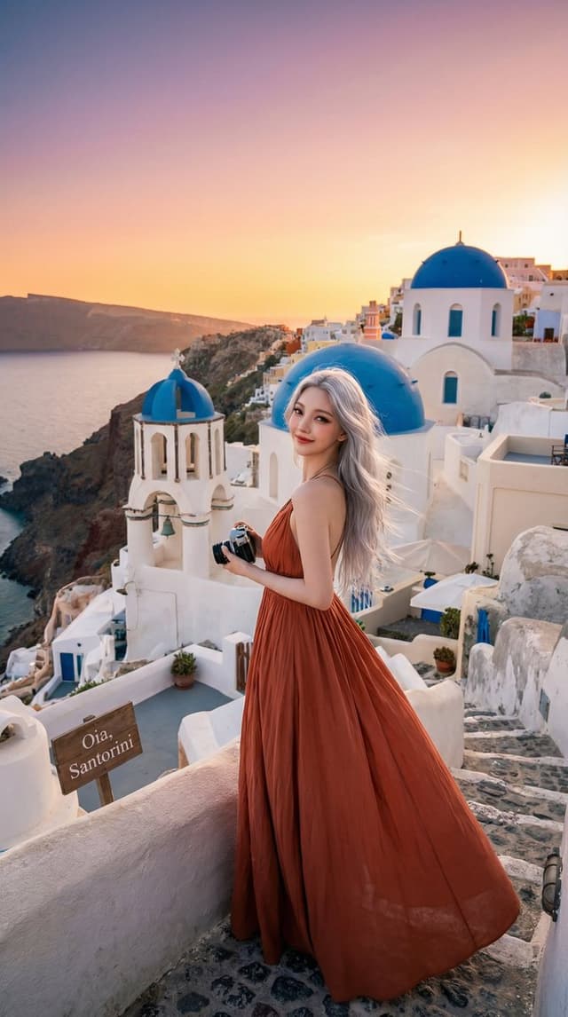 Travel Influencer Photo Prompt for Nano Banana Pro — output