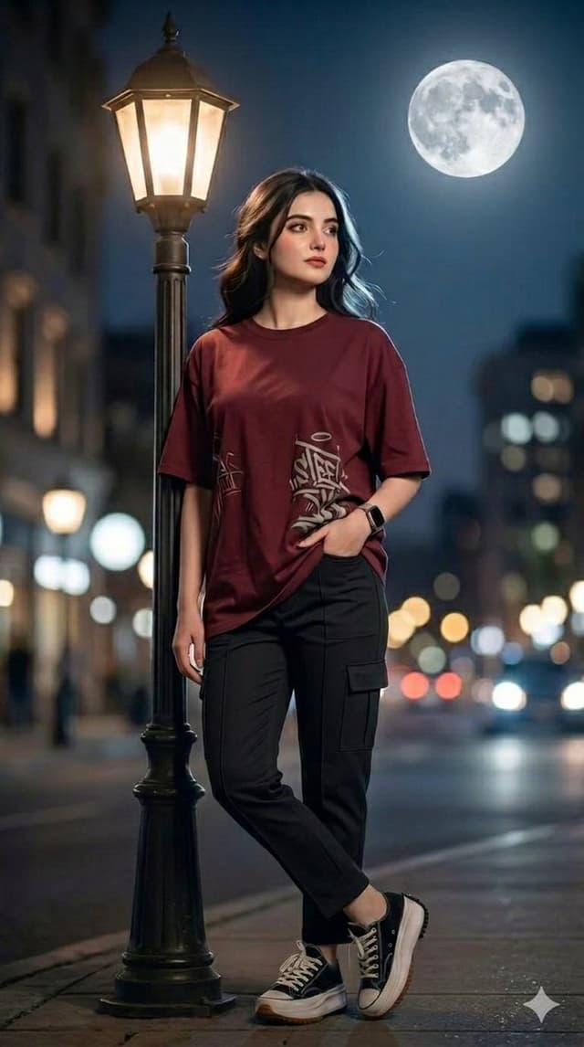 Profile / Avatar - Urban Night Portrait with Soft Bokeh — output