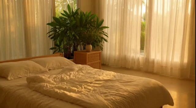 Photorealistic Bright and Airy Bedroom Interior Video Prompt — cover