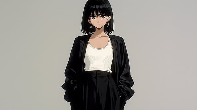 Profile / Avatar - Modern Anime Fashion Character — output