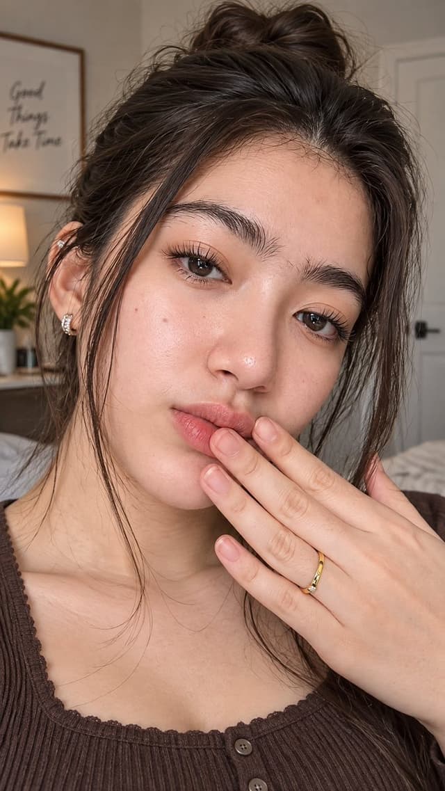 Profile / Avatar - Realistic Bedroom Selfie Portrait — output