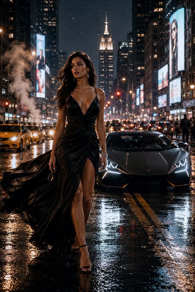 YouTube Thumbnail - Midnight Manhattan Luxury Scene — output