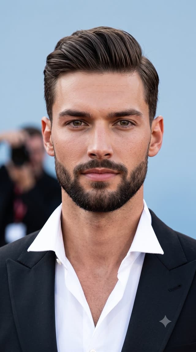 Profile / Avatar - Formal Tuxedo Studio Portrait — output