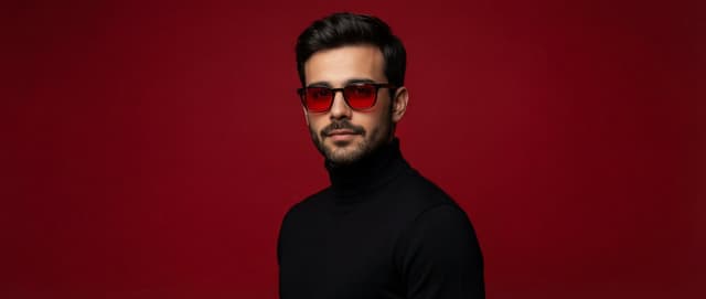 Profile / Avatar - Editorial Portrait of a Confident Man Prompt — output
