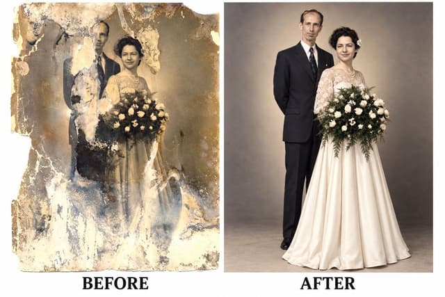 Profile / Avatar - Vintage Portrait Restoration and Colorization — output