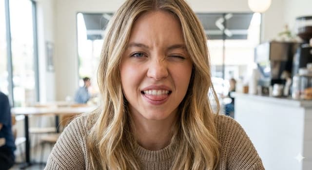 Multiple Winking Portraits of Ana de Armas and Sydney Sweeney — output