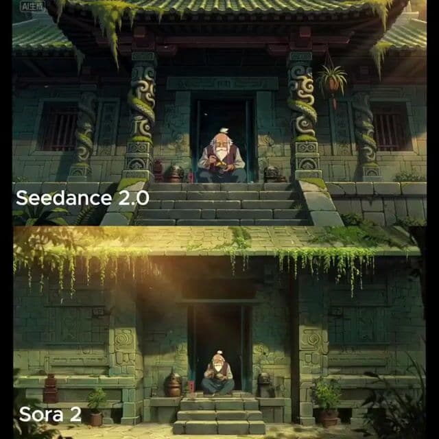 Wide cinematic shot of a temple entrance — cover