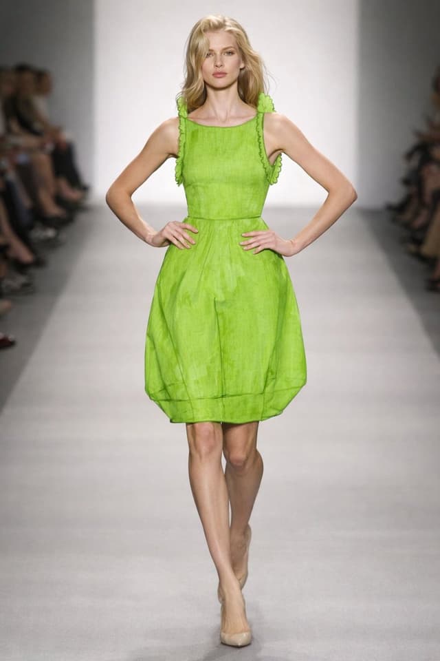 Model Walking Down Runway Prompt — output