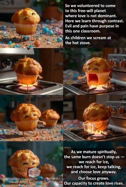 Pixar-Style Muffin People Life Cycle Video Prompt — cover