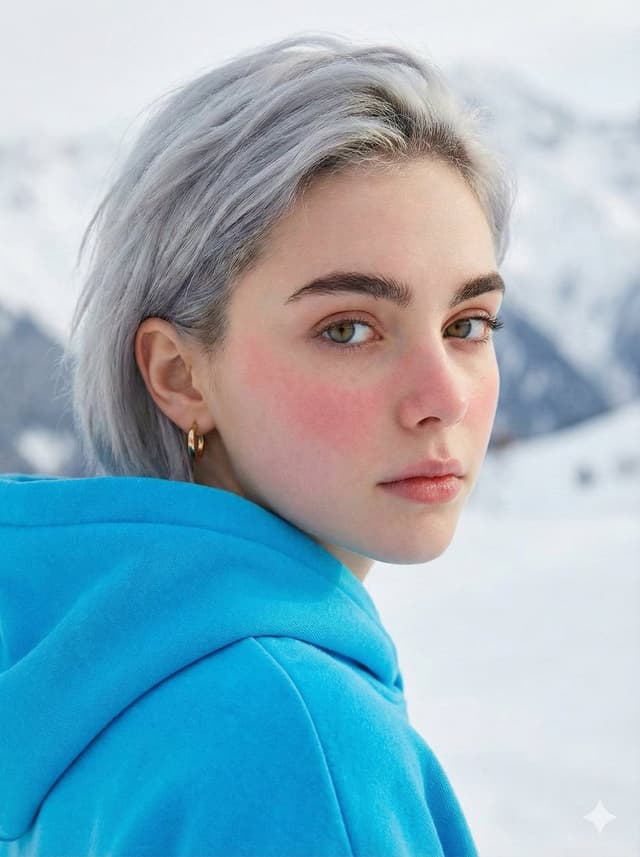 Melancholic Portrait with Rosy Cheeks — output