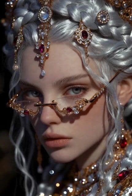 Dramatic Fantasy Portrait of a Young Woman — cover