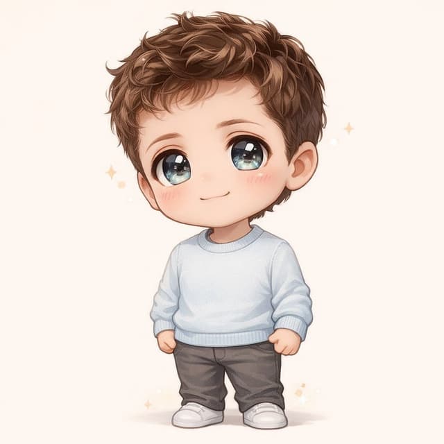 Chibi-Style Character Transformation — output