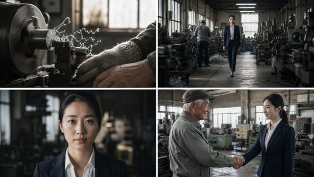 Comic / Storyboard - Industrial Factory Storyboard — output