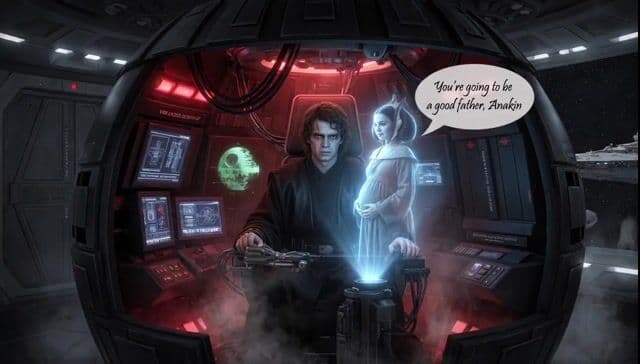 Darth Vader Emotional Past — cover
