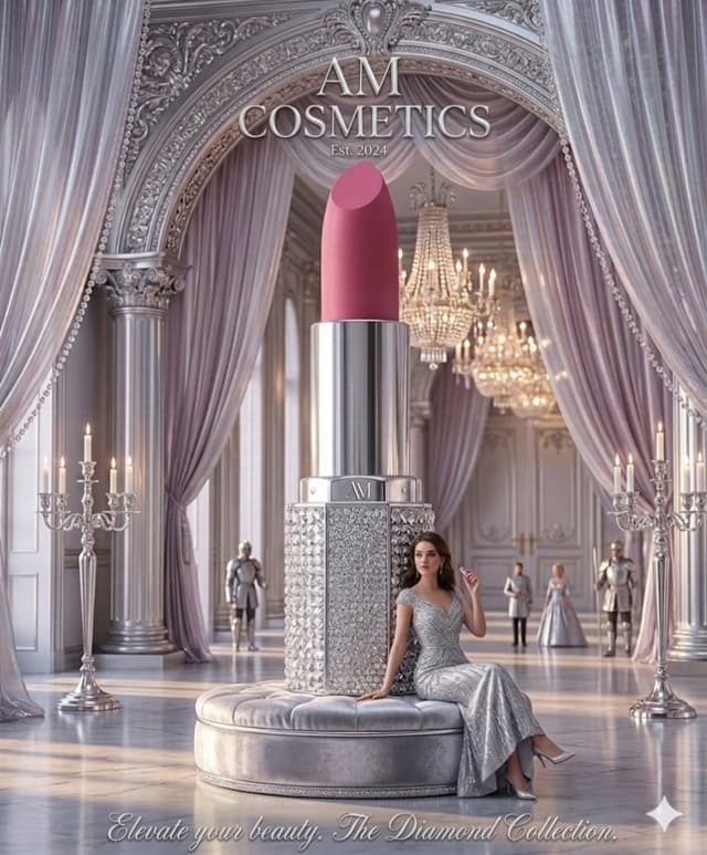 Product Marketing - Surreal Cosmetic Ballroom Advertisement — output