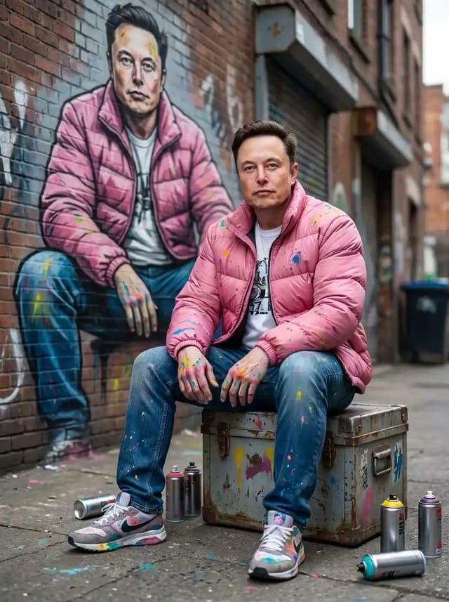 Photorealistic Cinematic Street Portrait with Exact Facial Reference — output