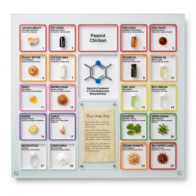 Infographic / Edu Visual - Culinary Periodic Table Display Board Generator — output