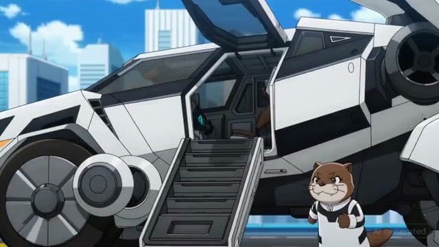 Otter Mech Pilot Anime Scene — cover