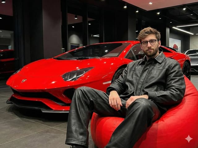 Luxury Showroom Fashion Contrast — output