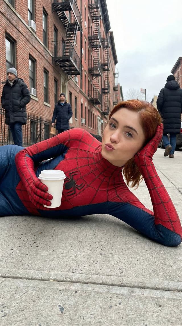 Game Asset - Photorealistic Candid Spider-Girl Portrait — output