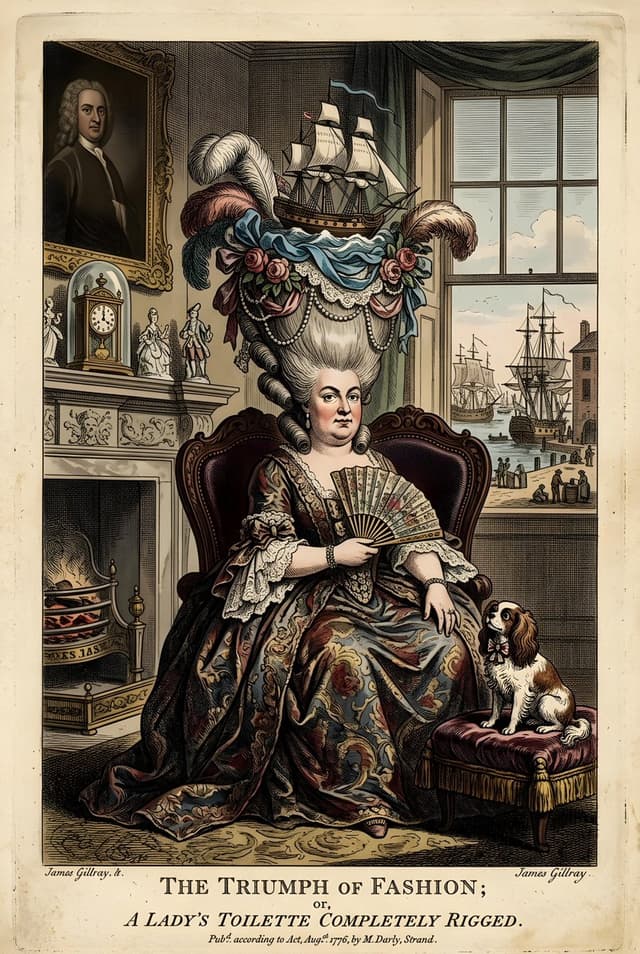 Infographic / Edu Visual - Vintage British Caricature Satire — output
