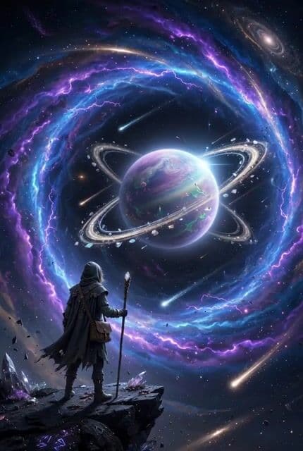 Cosmic Portal Traveler Video Prompt — cover