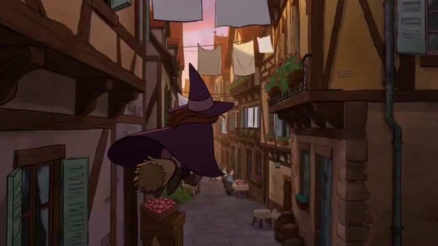 Pure Hand-Drawn 2D Cartoon Witch Flight Prompt for Seedance 2.0 — cover
