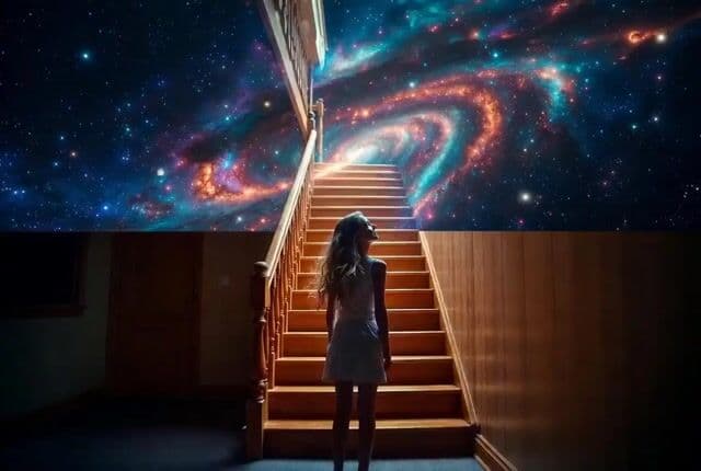 Surreal Staircase Ascent — cover