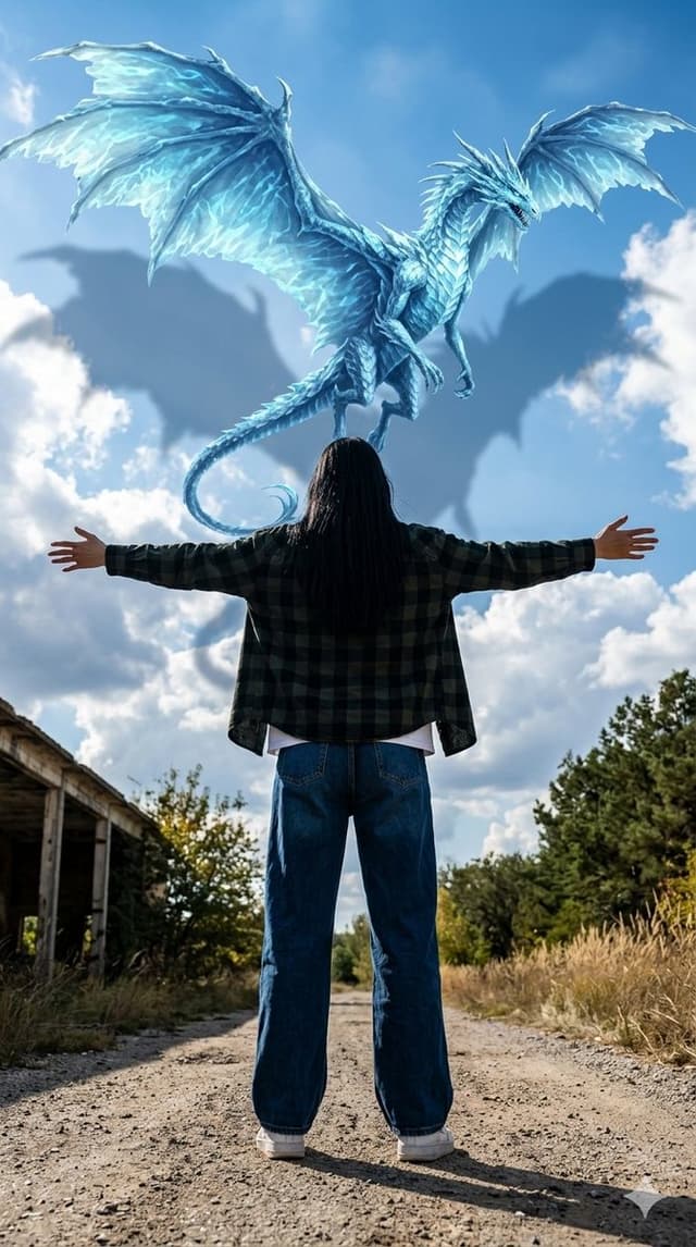 Game Asset - Celestial Dragon Sky Fantasy — output