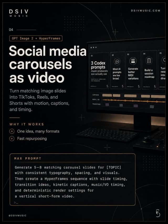 Infographic / Edu Visual - Dark Tech Carousel-to-Video Slide — output