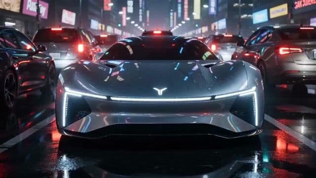 High-end car commercial concept: Transformation and Vertical Takeoff — cover